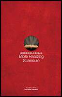 Chronological Bible Reading Schedule